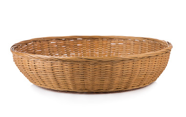 basket isolated on white background