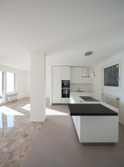 Fototapeta na wymiar Modern luxury home, kitchen