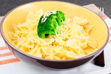 Pasta and Broccoli Diet Food