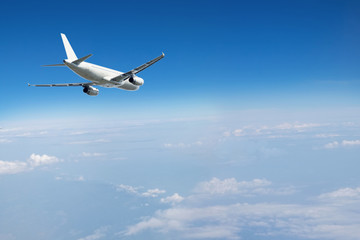 Fototapeta premium jet airplane in sky