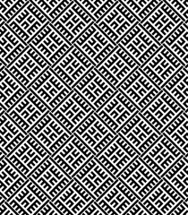Geometric linear pattern, stylish monochrome