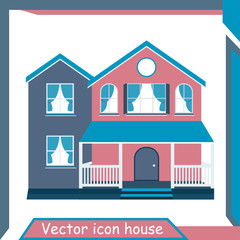 Vector Icon Minimalistic Modern Home