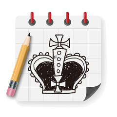 doodle king crown