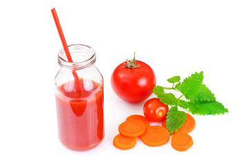 Sweet Tasty Vitamin Tomato Juice