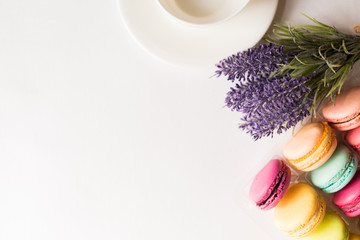 Valentine's day background with flowers,copy space