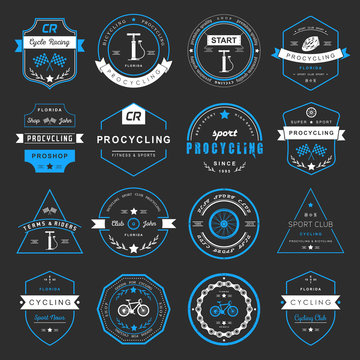 Badges and logos Cycling