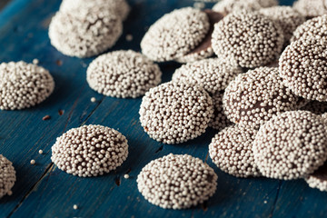 Sweet Homemade Dark Chocolate Nonpareils