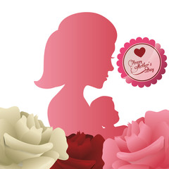mothers day vector