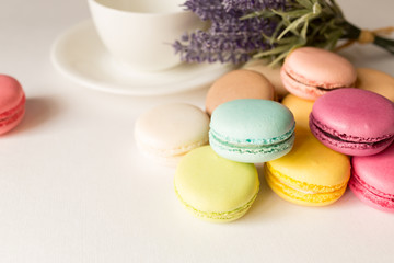 Valentine's day background with flowers,copy space