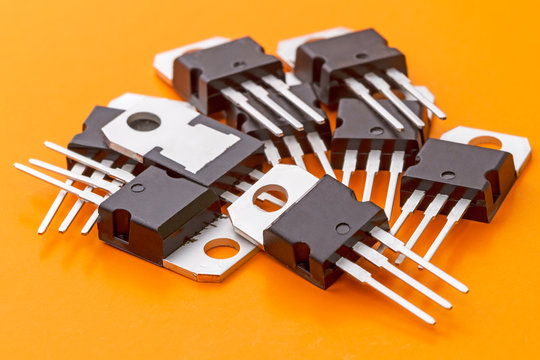 Pile of transistors in the SOT199 envelope