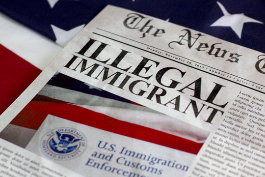 Illegal immigrant headline