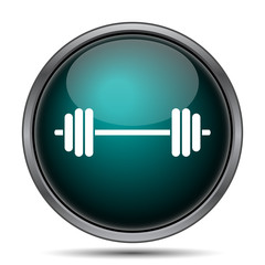 Naklejka premium Weightlifting icon