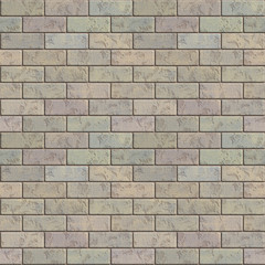 Brick wall texture generated. Seamless pattern.