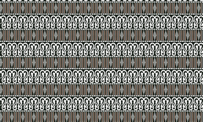 Batik Batak Indonesia Vector Pattern