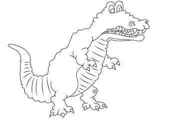  Illustration of a Tyrannosaurus