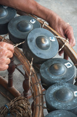 Thai xylophone musical equipment of Thailand