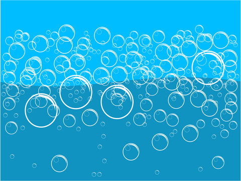 Ocean water surface surface bubbles or soap suds background