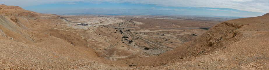 Panorama of Arava deser