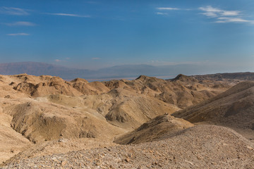 Panorama of Arava deser
