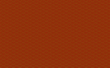 Traditional Japanese waves patterns background