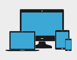 Flat black electronic devices