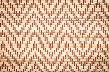 abstract weave bamboo texture background