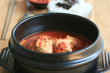 kimchi soup - korean food