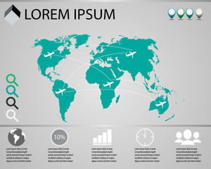 Fototapeta premium infographic