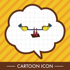 Amusement park facilities theme elements