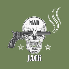Mad Jack cowboy emblem