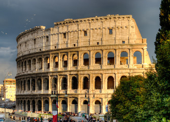 Fototapeta na wymiar Rome colosseum.