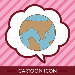 Space earth theme elements vector,eps