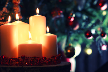 candle decor toned ball