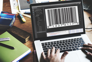 Bar Code Encryption Interface Coding Concept