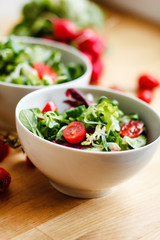 salad with tomato