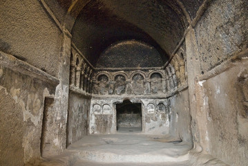 Ñave Monastery Selime in Cappadocia, Turkey.