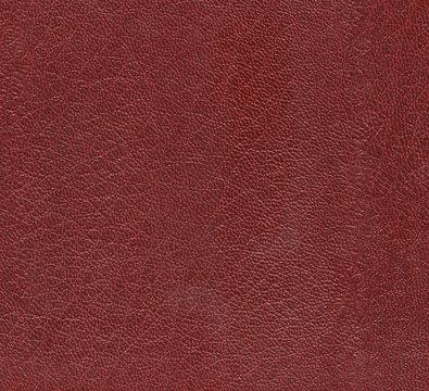 Red artificial leather texture.