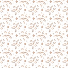 Seamless flower lace pattern