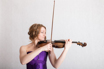 portrait of violinist
