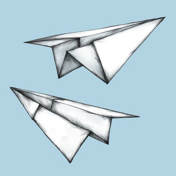 Einfache Papierflieger