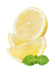 Lemon and mint