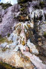 diamond waterfall in Rotorua,New Zealand North Island