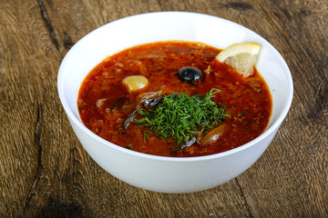 Solyanka soup