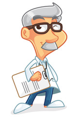 Doctor Cartoon Character