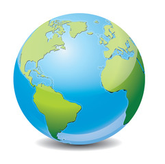 Vector icon of Earth 