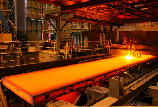 Steel-rolling mill of MMK