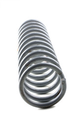 new metal spring isolated on white background