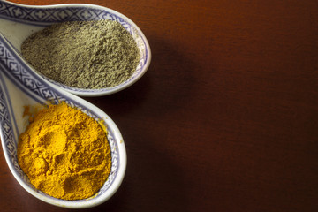 Turmeric and black pepper