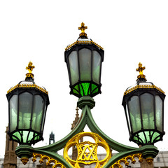 Fototapeta na wymiar europe in the sky of london lantern and abstract illumination
