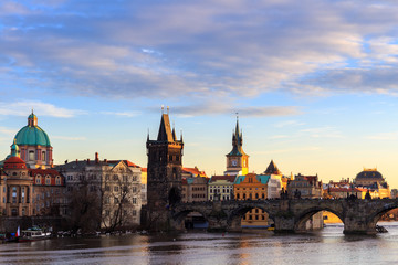 Obraz na płótnie Canvas Prague, Charles bridge, Czech Republic